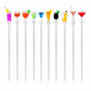 Einemgeld Cocktail Shaker 10PCS Cocktail Sticks