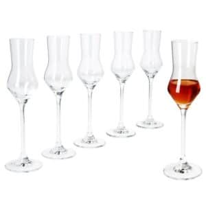 MamboCat Cocktailglas 6x Specials Spirits Grappa-Gläser 30ml mit Fuß Schnapsgläser