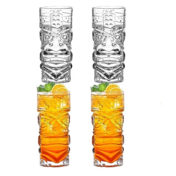 CTGtree Cocktailglas 4 Stück Transparente 420 ml Moderne Cocktailgläser