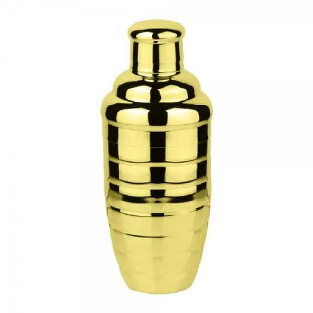 sambonet Cocktail Shaker Rosenthal Cocktailshaker Home Bar PVD Gold (8