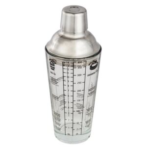 Xavax Cocktail Shaker Cocktail-Shaker aus Glas