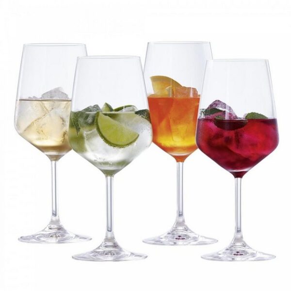 SPIEGELAU Cocktailglas Spiegelau Summer Drink 4-tlg Set Bonus Pack