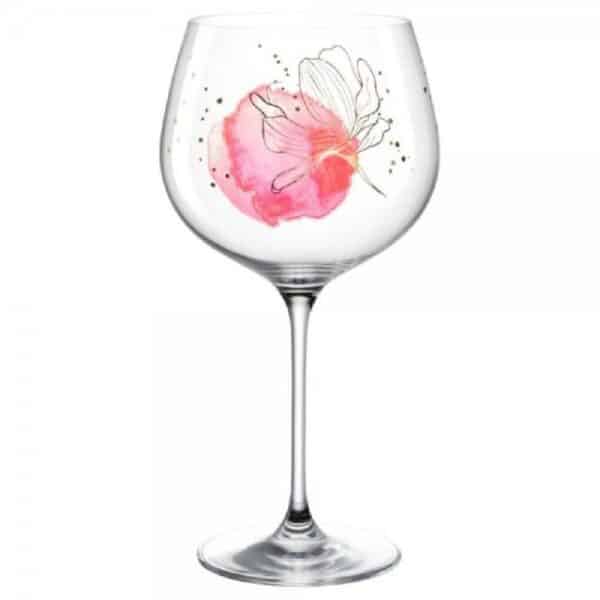 LEONARDO Cocktailglas Leonardo Gin Glas Presente Blüte Mehrfarbig
