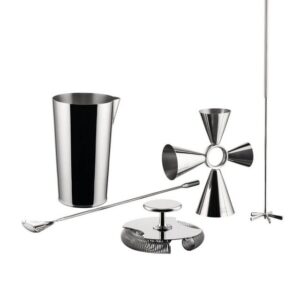 Alessi Cocktail Shaker Alessi Cocktailshaker-Set The Tending Box PARISIENNE