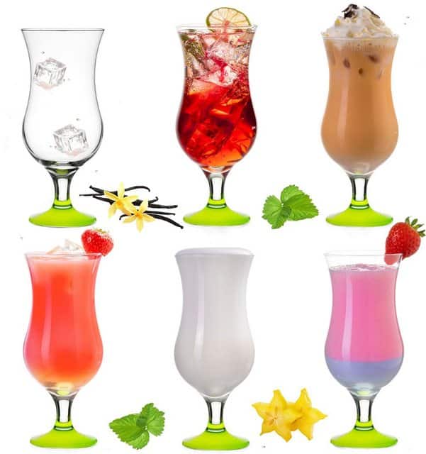 PLATINUX Cocktailglas Cocktailgläser Grün