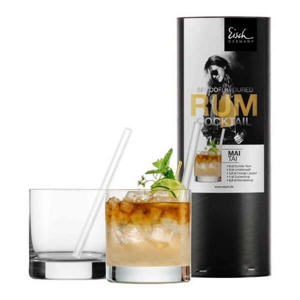 Eisch Cocktailglas Secco Flavoured Rum Cocktail Gläser 400 ml 4er Set