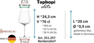 Topkapi elite Cocktailglas Topkapi elite Aperol Spritz Glas 9 teilig Junkernhees