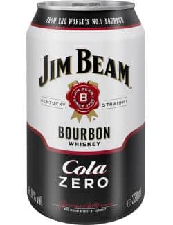 Jim Beam Bourbon Whiskey & Cola Zero (Einweg)