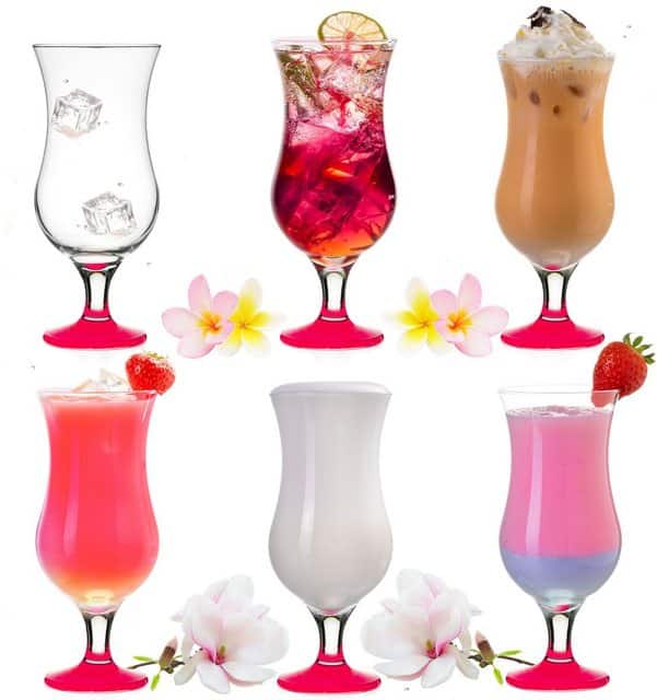 PLATINUX Cocktailglas Cocktailgläser Pink