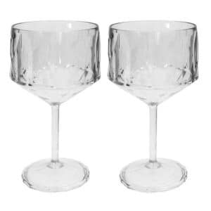 KOZIOL Cocktailglas CLUB No. 15 SUPERGLAS 2er Set 400 ml