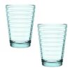 IITTALA Cocktailglas Gläser Aino Aalto Wassergrün (Groß) (2-teilig)