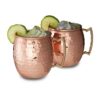 relaxdays Cocktailglas Moscow Mule Becher 2er Set