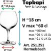 Topkapi elite Cocktailglas Topkapi elite Aperol Spritz Glas Hermelsbach XL 6er Set