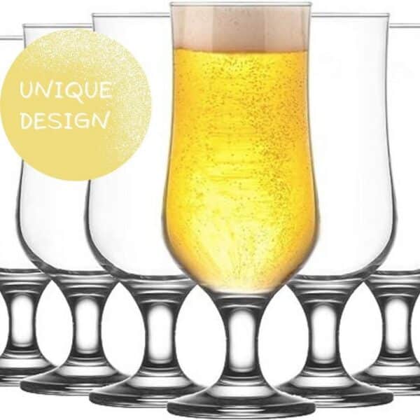 LAV Cocktailglas Transparente Milchshake-Gläser