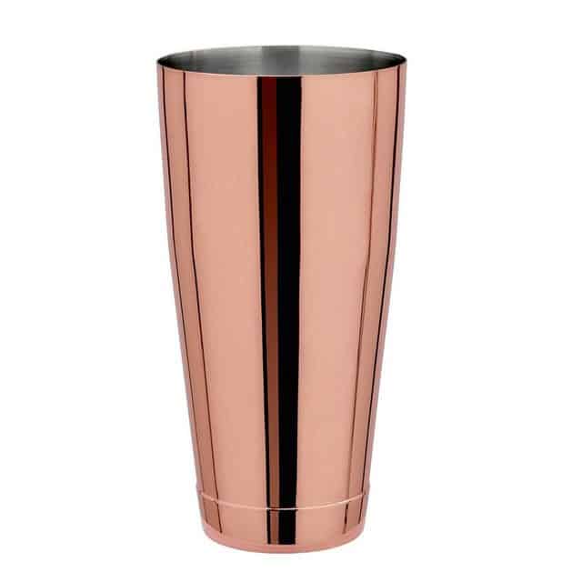 FUCHS Cocktail Shaker Boston-Shaker Unterteil 28oz. Edelstahl 304 - Kupfer-Optik