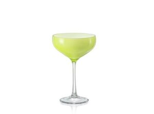 Crystalex Cocktailglas Coupe Praline Pistachio Pistazie grün