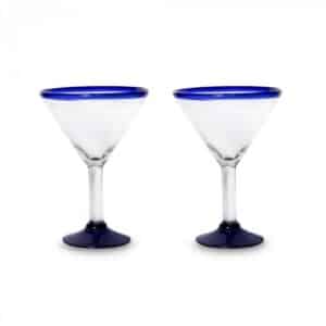 mitienda Cocktailglas Mundgeblasene Martini Gläser Traditional 2er Set