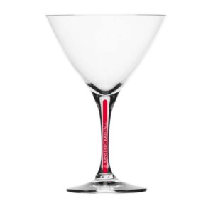 ARNSTADT KRISTALL Cocktailglas Cocktailglas Redstripe clear (17