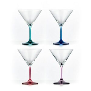 Crystalex Cocktailglas Spectrum Cocktailglas 290 ml 4er Set
