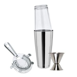 FUCHS Cocktail Shaker Cocktail Set- Boston Shaker