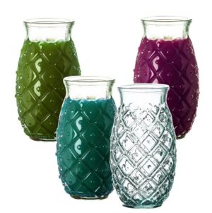 BigDean Cocktailglas set Trinkgläser im Ananas-Look 700 ml - Made in Spain