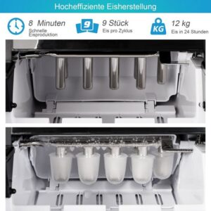 COSTWAY Eiswürfelmaschine