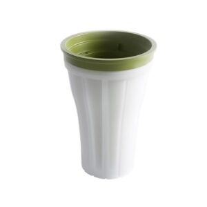 Runxizhou Eiswürfelform DIY Slushy Maker Cup Pinch Ice Cup DIY Cup Avocado Grün