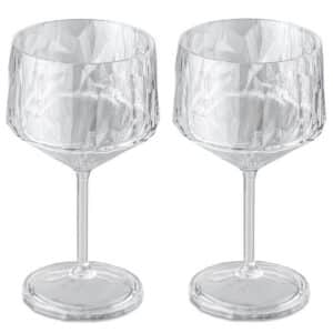 KOZIOL Cocktailglas Cocktailglas 400 ml 2er-Set CLUB No. 15