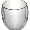 Feelino Cocktailglas Cocktailglas Trinkglas Fußball Thermoglas Doppelwandig Torjäger