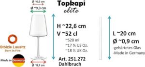 Topkapi elite Cocktailglas Topkapi elite Aperol Spritz Glas Stift Keppel XL - 13-tlg