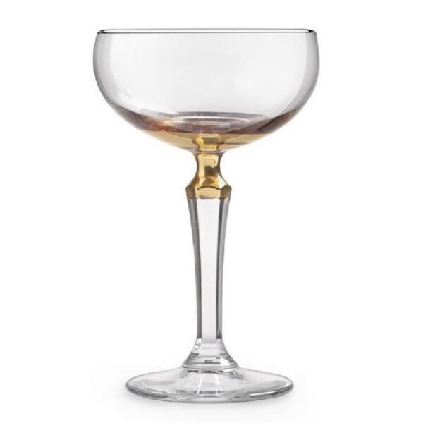 LIBBEY Cocktailglas Champagnerglas SPKSY Imperfect Gold
