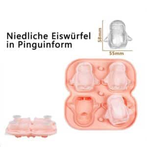 Dekorative Eiswürfelform Pinguin-Eiswürfelform