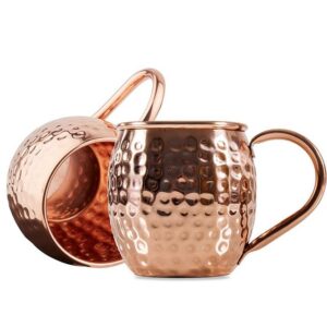 JedBesetzt Cocktailglas Moscow Mule Becher Set