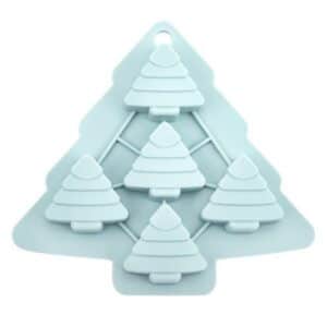 Uana Eiswürfelform Schokoladenform aus Silikon mit Weihnachtsbaummotiv