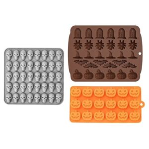 Metamorph Eiswürfelform Halloween Silikonformen Set Mini Totenköpfe