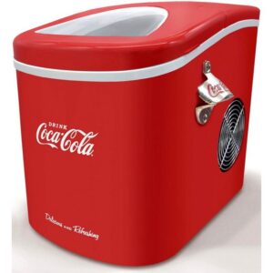 SALCO Eiswürfelmaschine COCA COLA Retro SEB-14CC - Eiswürfelbereiter - rot/weiß