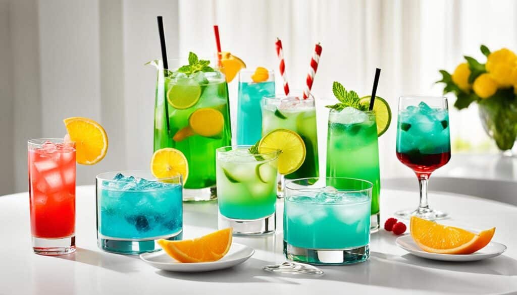 festliche Mocktails